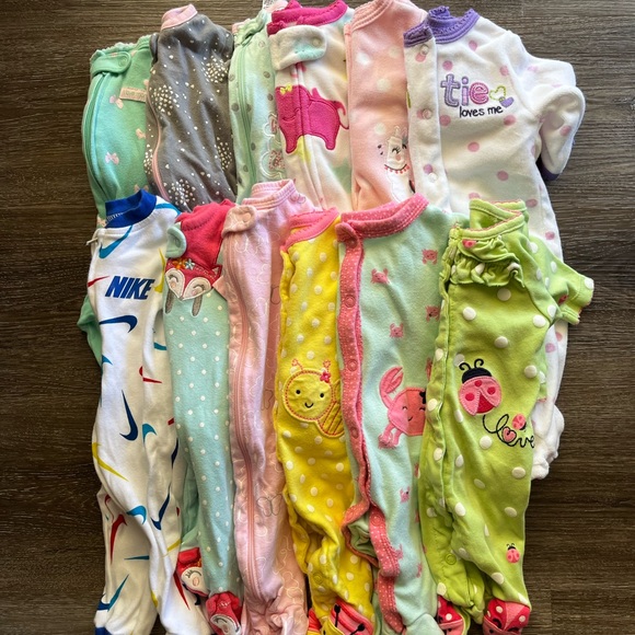 Other - Lot of 12 Newborn pajamas